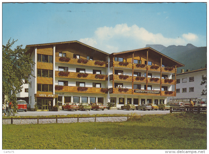 Autriche - Zell A. Ziller - Gasthof "Neue Post" - Fam. Egger - Automobiles - Zillertal