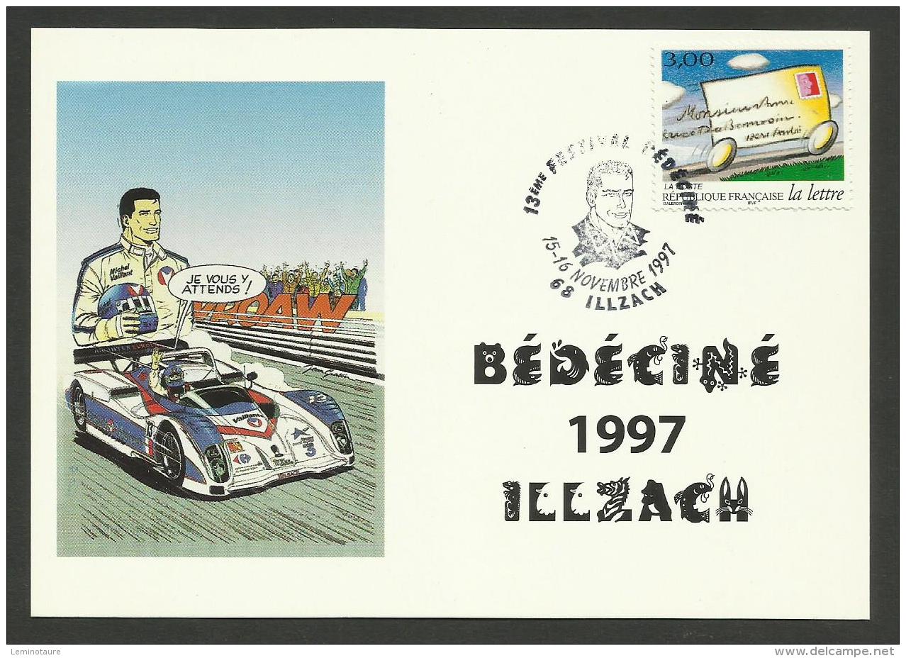 68 - ILLZACH / Festival BEDECINE - MICHEL VAILLANT / 1997 - Commemorative Postmarks