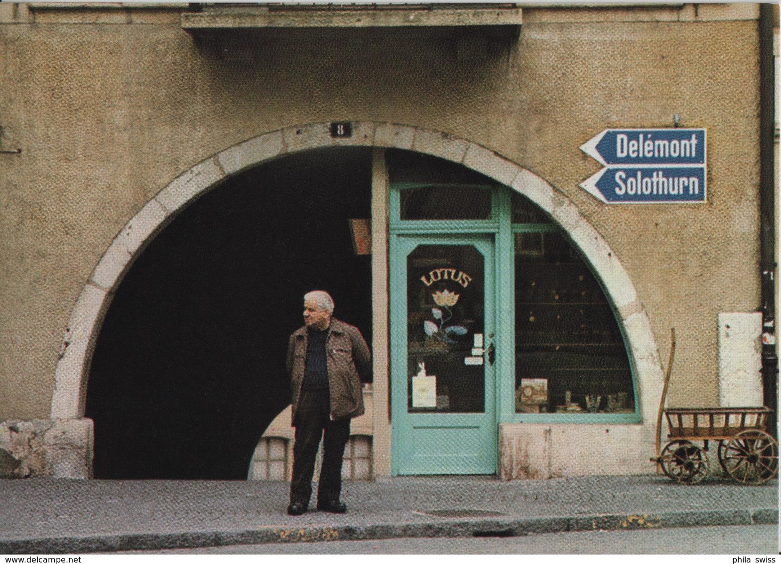 Bienne Biel - Vieille, Altstadt, Passage Rue Haute, Rue Basse, Durchgang Obergasse, Untergasse - Bienne