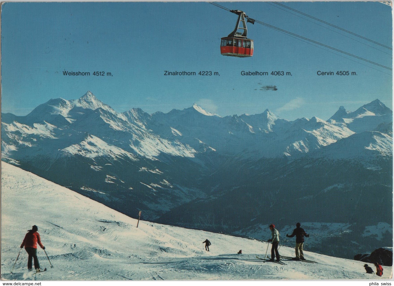 Crans-Montana - Champs De Ski A Bellalui Sur Crans Im Winter En Hiver - Photoglob - Crans-Montana