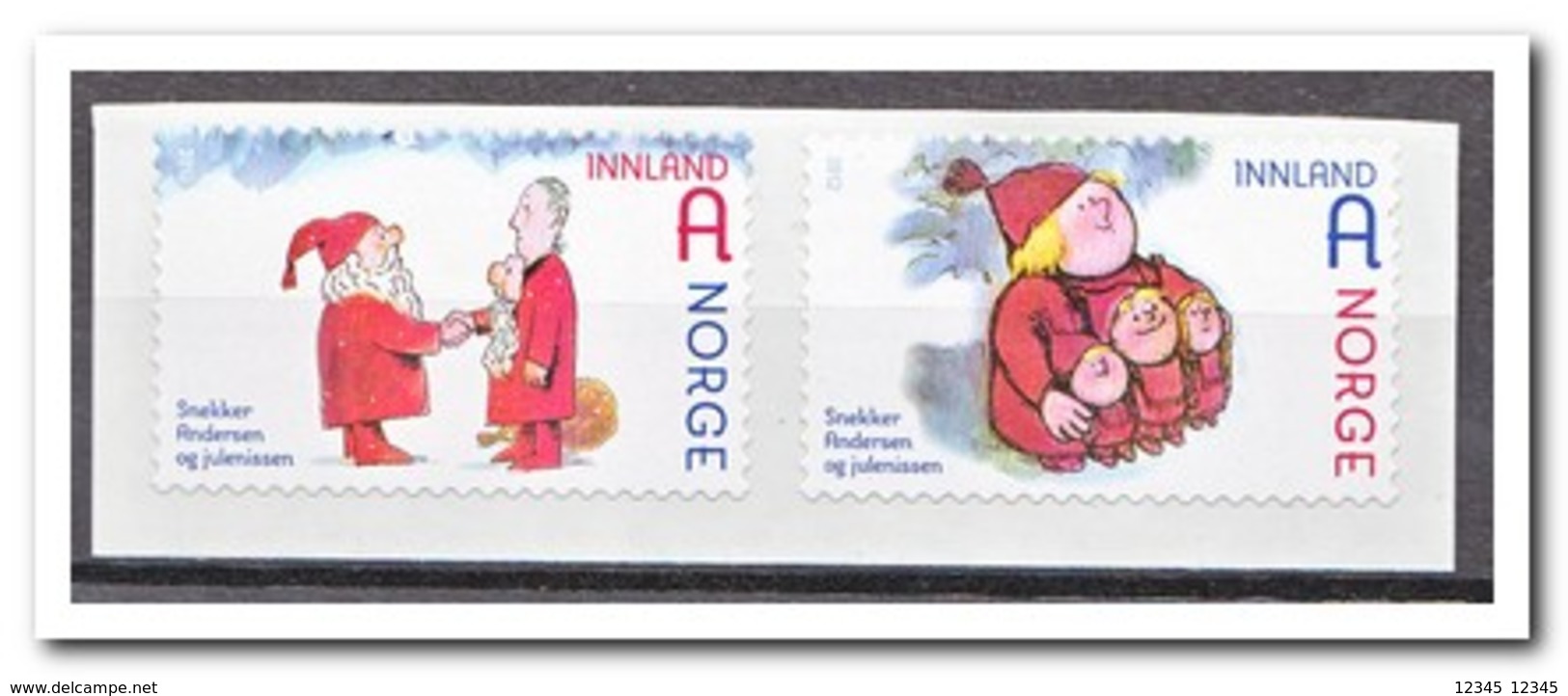 Noorwegen 2012, Postfris MNH, Christmas - Ongebruikt