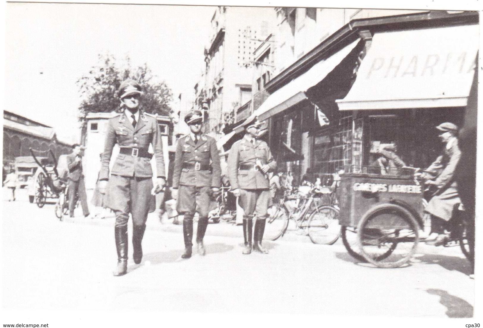 CPSM CALVADOS. CAEN SOUS L'OCCUPATION 1940-1942 - Caen