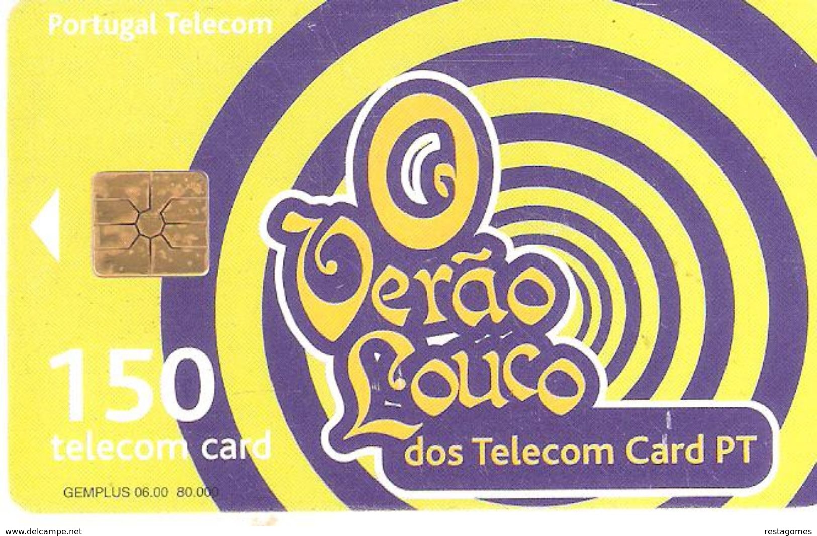 Portugal - Phonecard/ Telécarte Telecom Card / 2000 - Portogallo