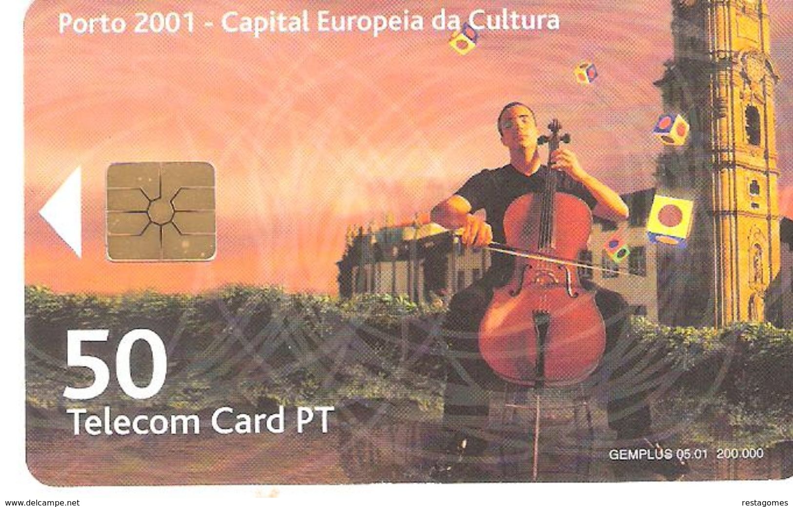 Portugal - Phonecard/ Telécarte Telecom Card / 2001 - Portogallo