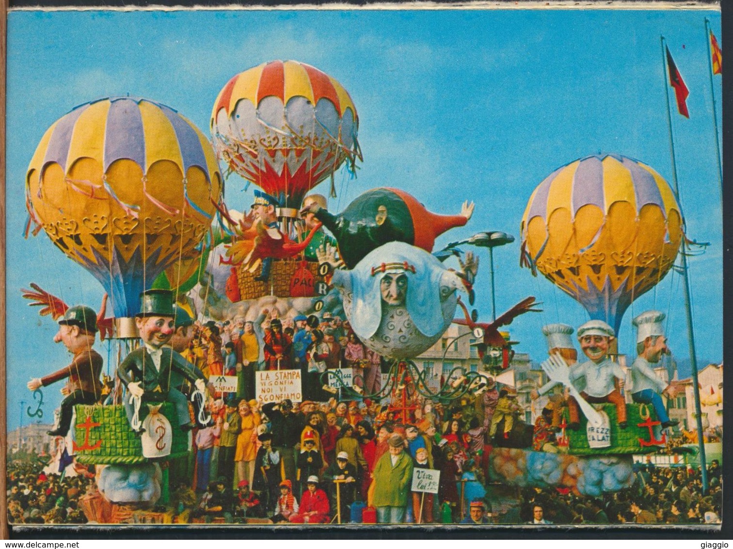 °°° 10562 - CARNEVALE DI VIAREGGIO - PALLONI GONFIATI DI ADEMARO MUSETTI (LU) °°° - Viareggio