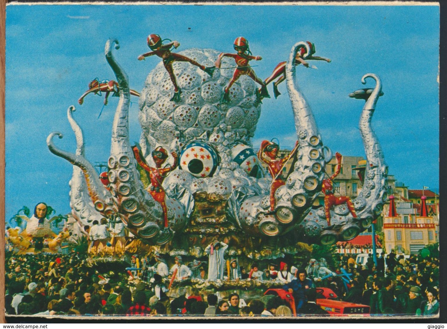 °°° 10563 - CARNEVALE DI VIAREGGIO - LA PIOVRA DI GIOVANNI LAZZARINI (LU) °°° - Viareggio