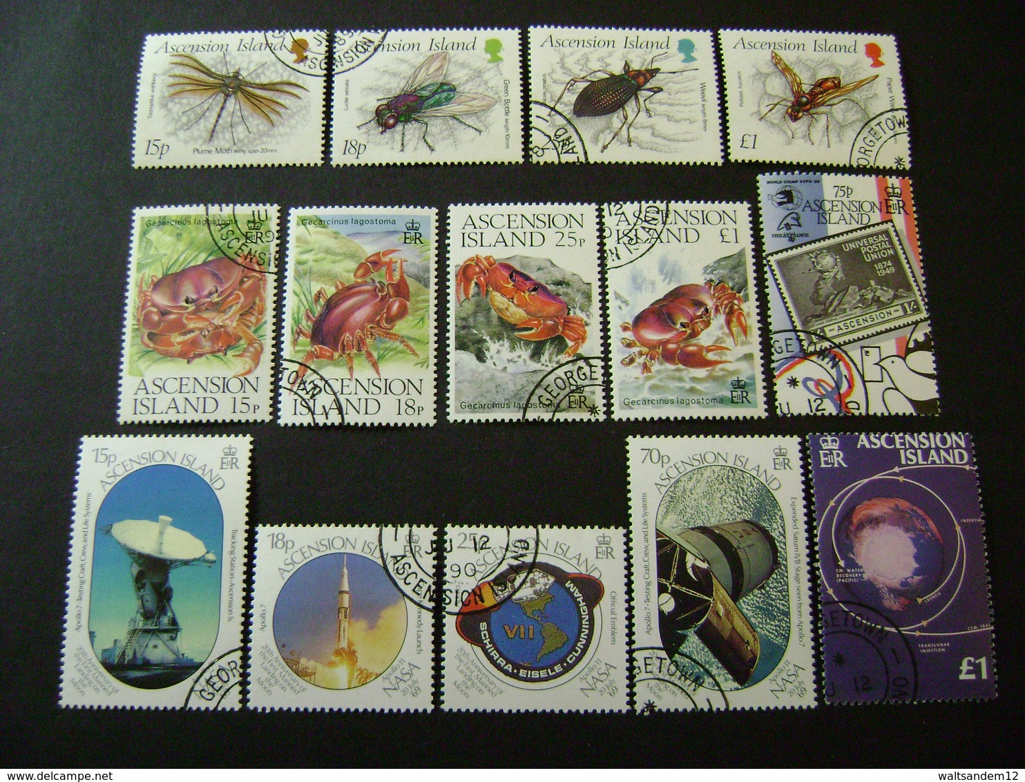 Ascension Island 1989 Commemorative Issues - Used - Ascensione