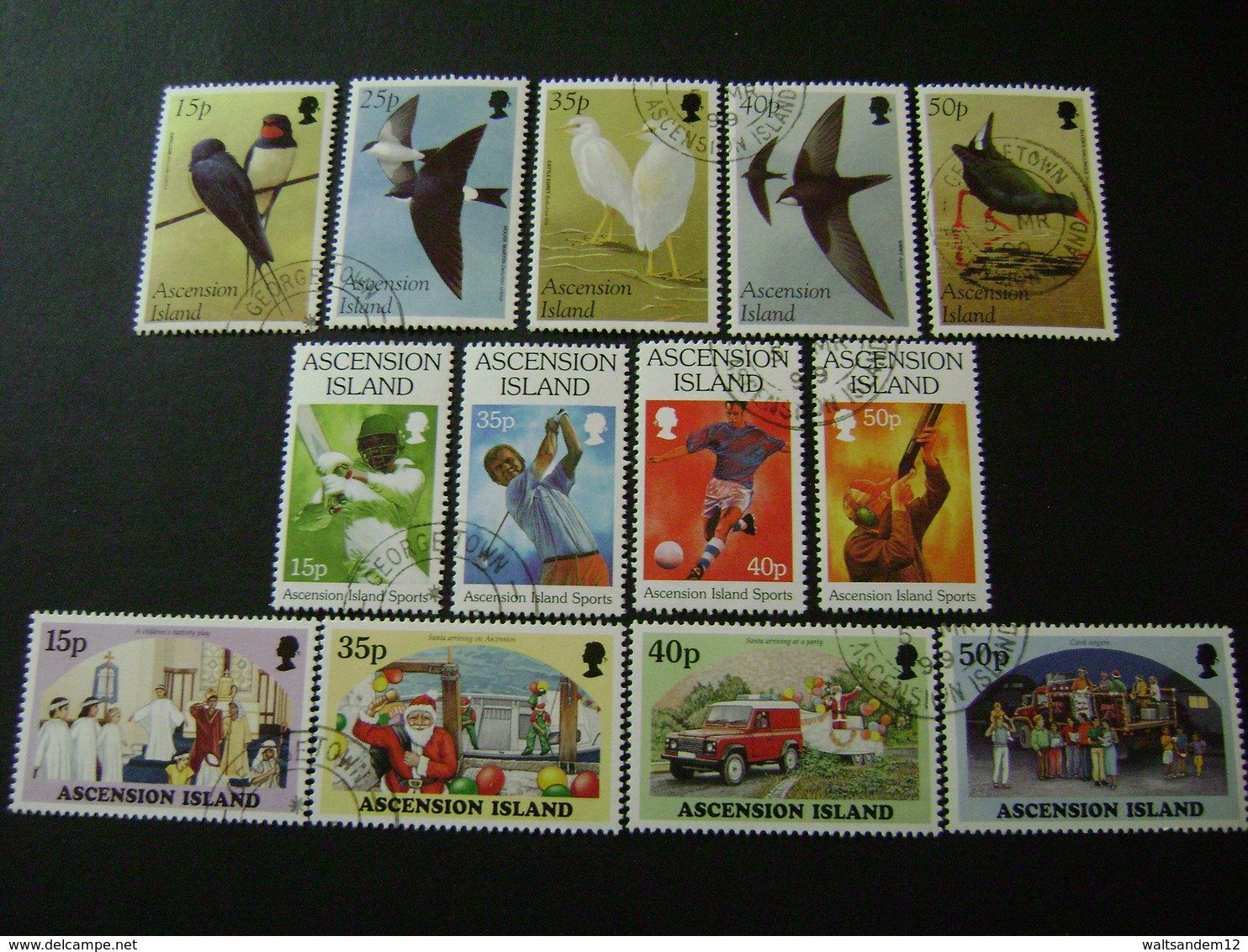 Ascension Island 1998 Commemorative Issues - Used - Ascension