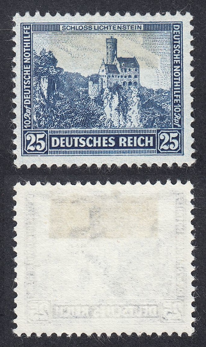 GERMANIA - ALLEMAGNE - REICH - 1932 - Yvert 465 Non Obliterato, Senza Gomma E Marcata Impronta Di Linguella. - Altri & Non Classificati