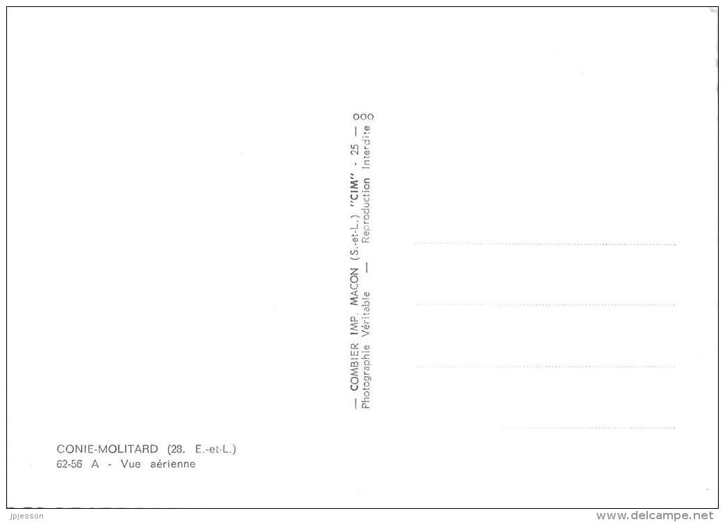EURE ET LOIR  28   CONIE - MOLITARD  VUE AERIENNE - Autres & Non Classés