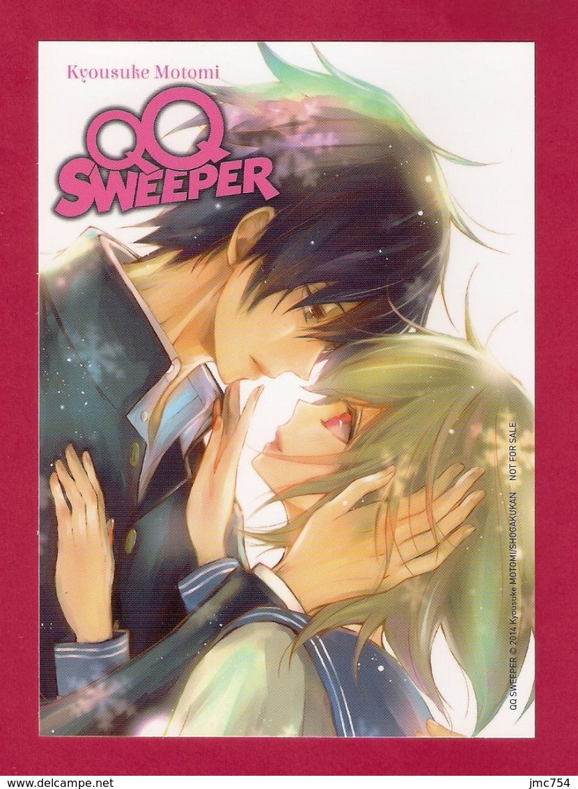 Manga.  Carte Publicitaire.   QQ SWEEPER - Produits Dérivés