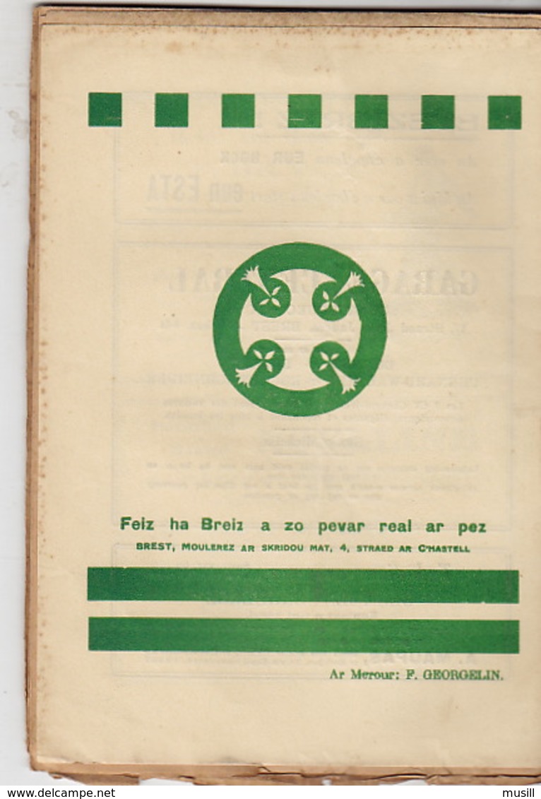 Feiz Ha Breiz. Gwengolo 1928. N° 9. - Revues & Journaux