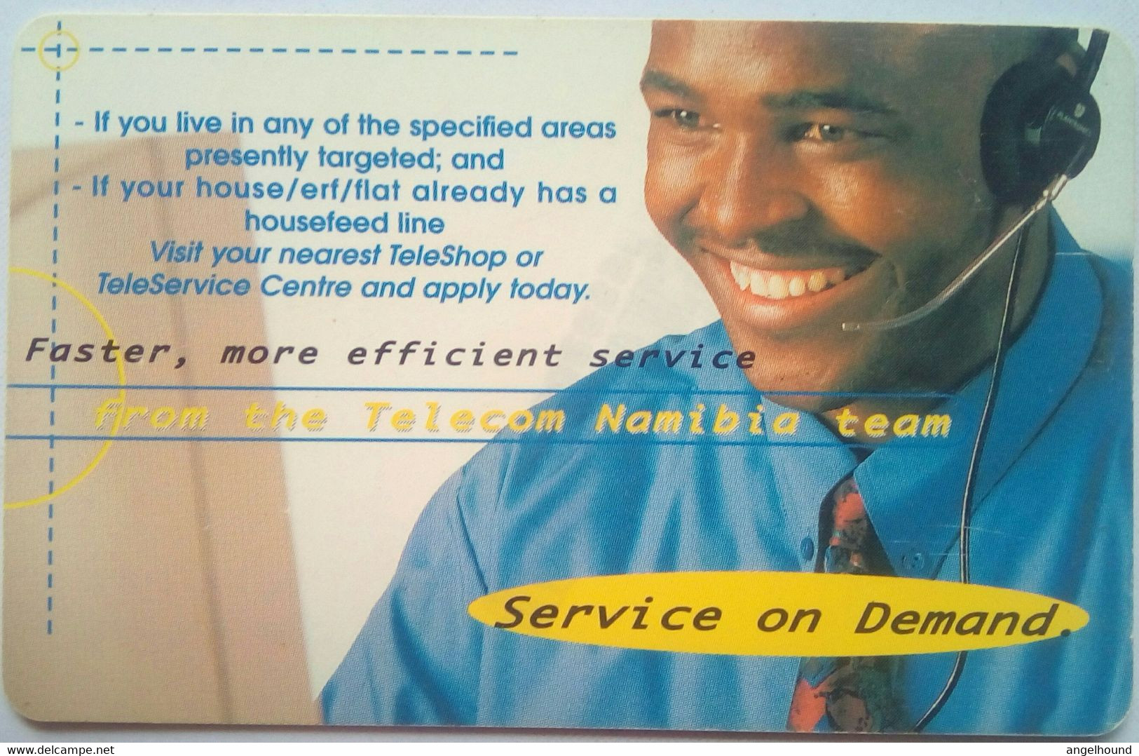 N$10 Service On Demand - Namibia