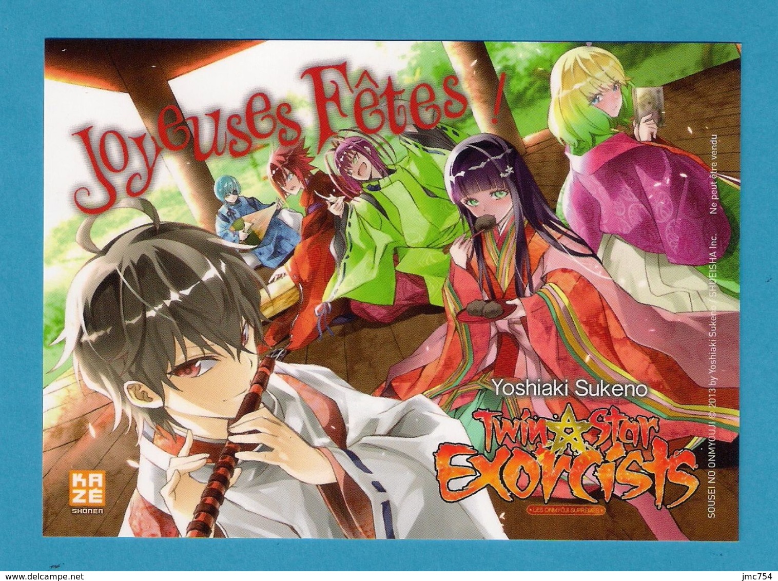 Manga.  Carte Publicitaire.    KAZE Editions. - Other Products