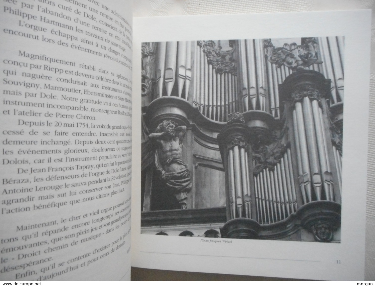 ORGUES ANCIENS - DOLE - L'ORGUE DE DOLE,  LIVRE SOUS EMBOITAGE  1995 ,  Assoc. Amis De L'Orgue De Dole - Franche-Comté