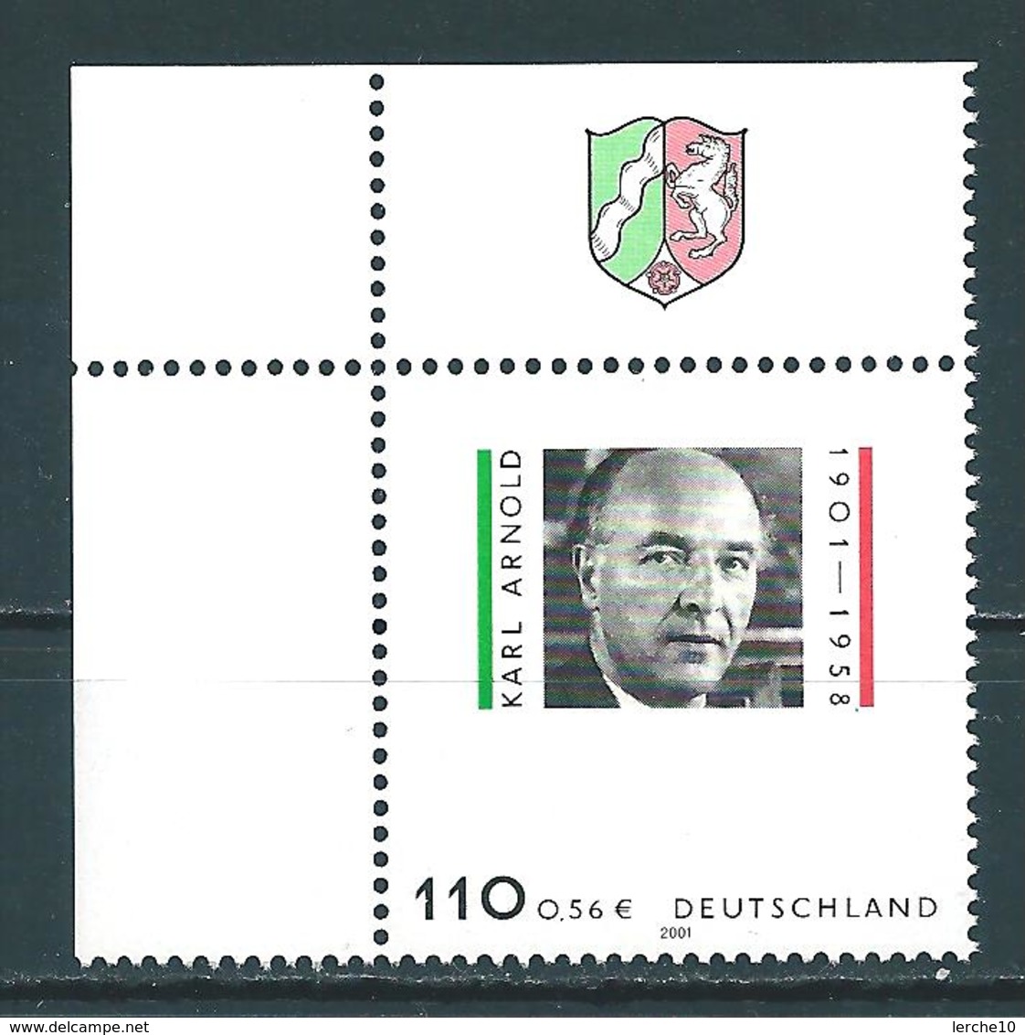 MiNr. 2173 ** Bogenecke - Ungebraucht