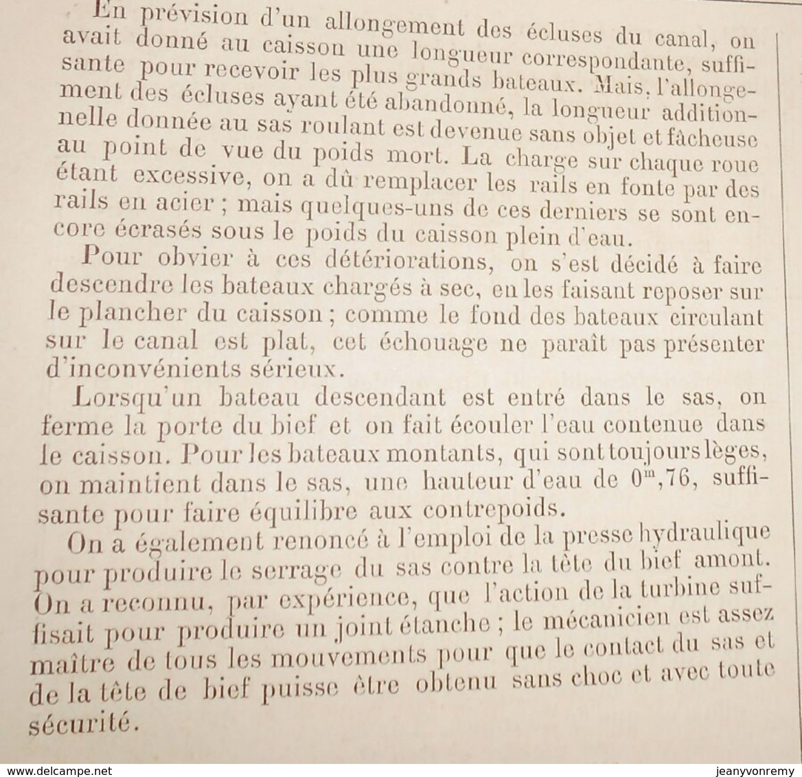 Plan incliné de George Town. Etats Unis 1881.