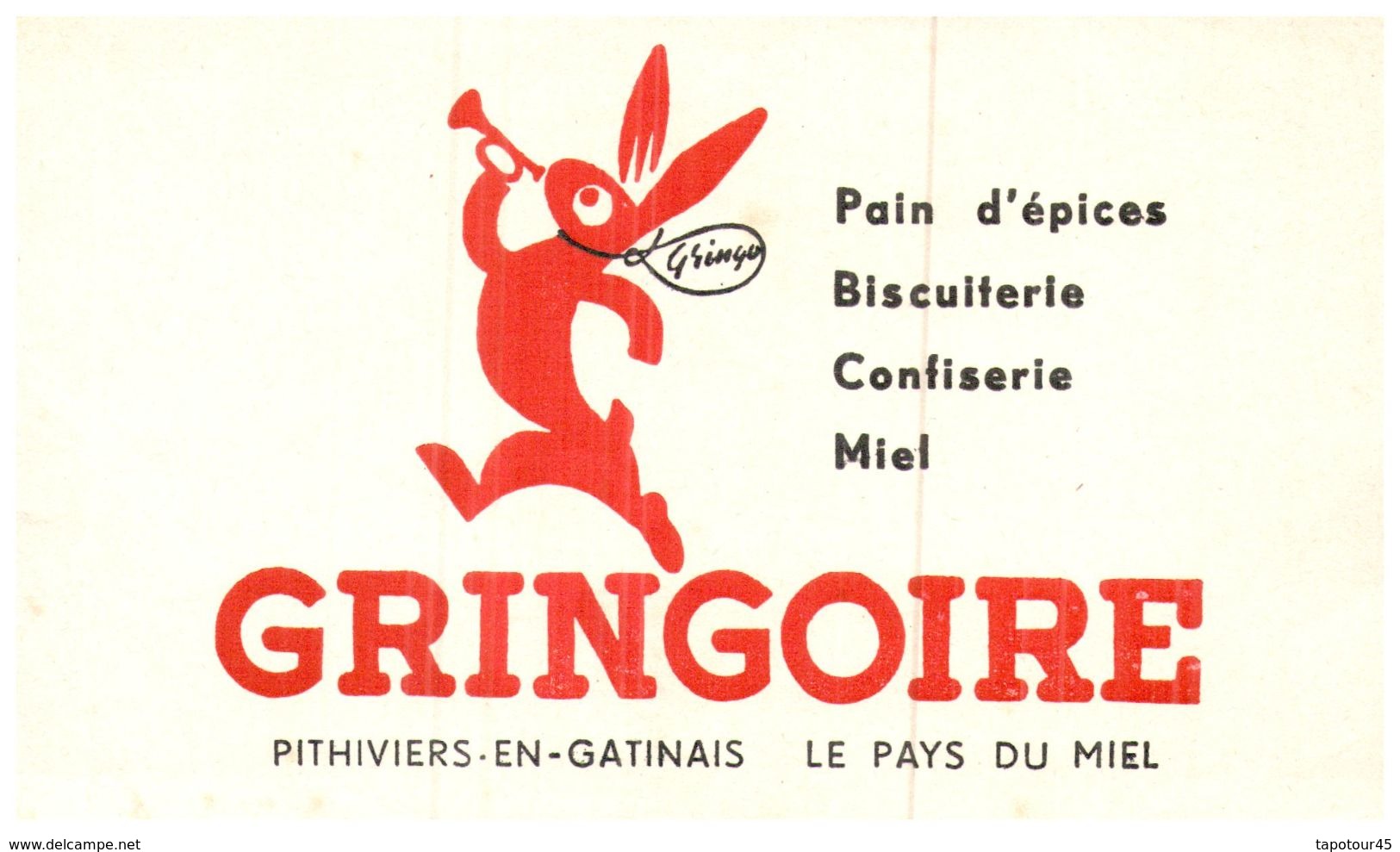 P Gr/ Pain D'épices Gringoire  (Format 17.5 X 10.5) (N= 3) - Pan De Especias