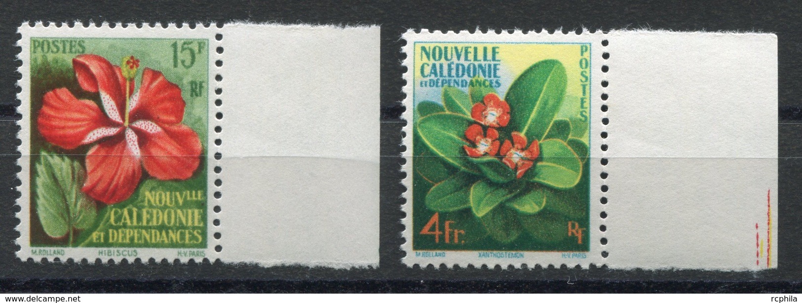 RC 6999 Nelle CALEDONIE 288 / 289 FLORE FLEURS BDF COTE 10,35€ NEUF ** - TB - Unused Stamps