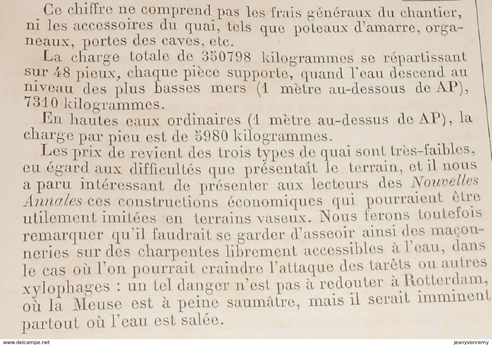 Plan de bassins et entrepôt de Feijenoord à Rotterdam 1881.