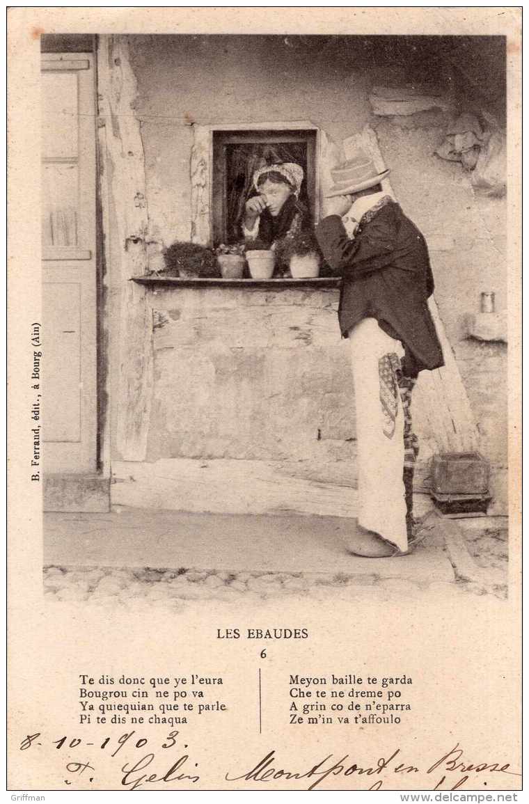 BOURG EN BRESSE LES EBAUDES EN BRESSE N° 6 PRECURSEUR 1903 TBE - Autres & Non Classés