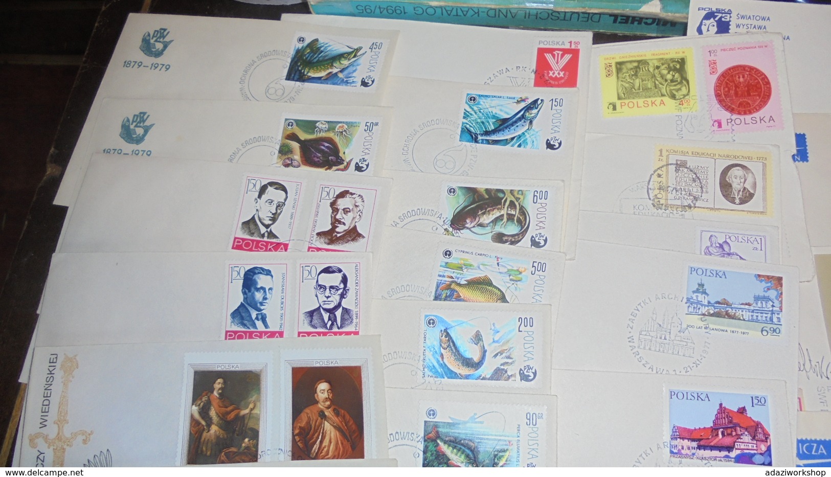 COLLECTION OF 30 FDC POLAND