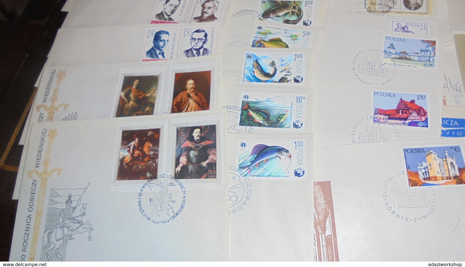 COLLECTION OF 30 FDC POLAND