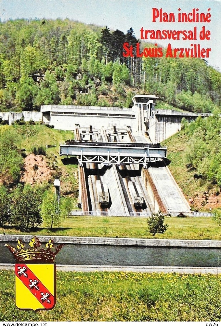 Plan Incliné Transversal De St Saint-Louis-Arsviller Sur Le Canal De La Marne - Edition Europ, Carte Non Circulée - Arzviller