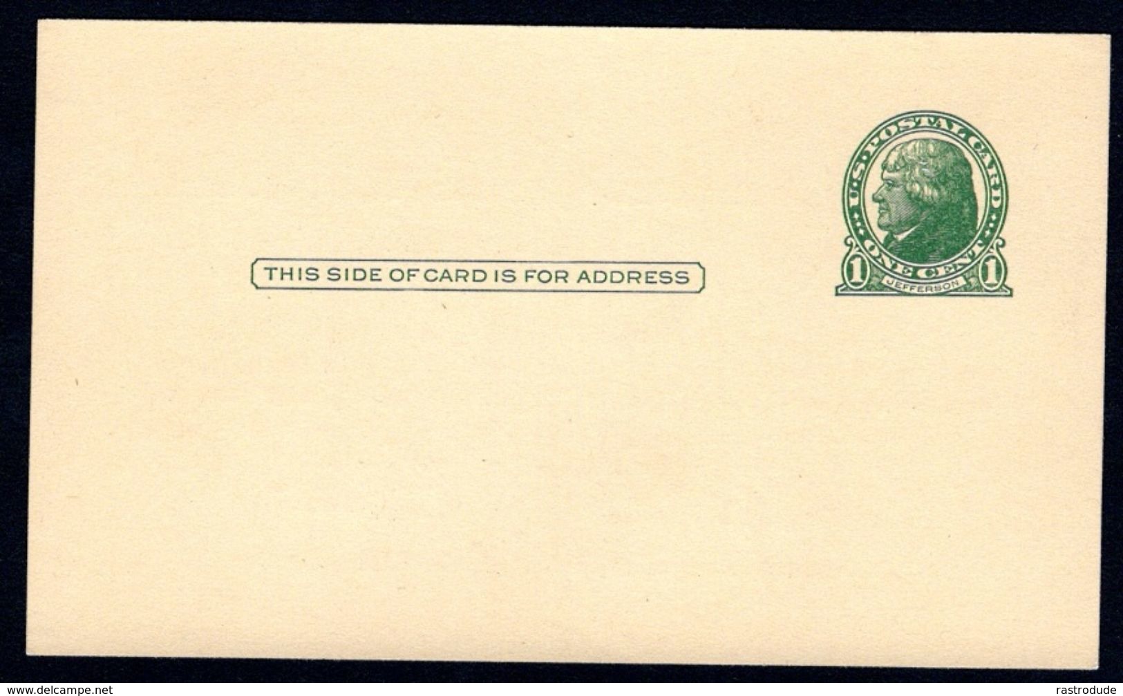 U.S 1912 - 1 C Private Postal Stationery - Freemasons, Masons, Freimaurer, Lodge - Vrijmetselarij
