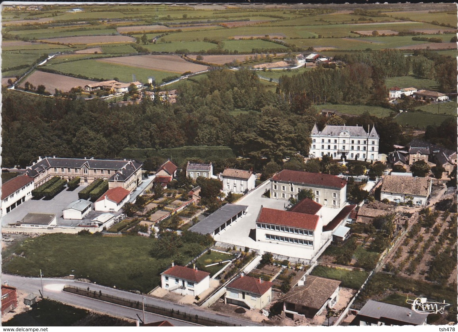 79-----CHEF-BOUTONNE---vue Générale Aérienne---voir 2 Scans - Chef Boutonne