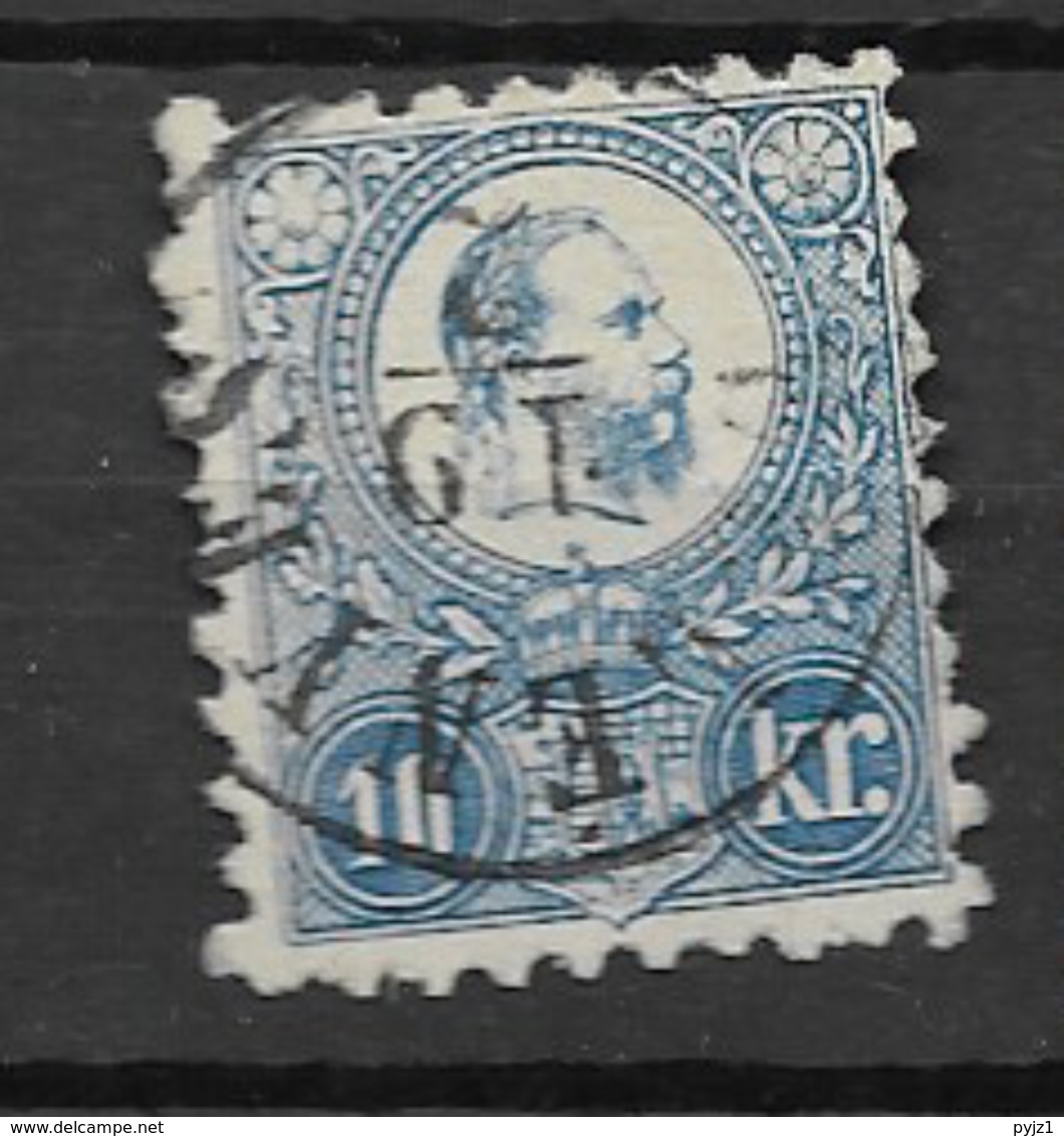 1871 USED Hungary, Expertisized Zenker - Gebraucht