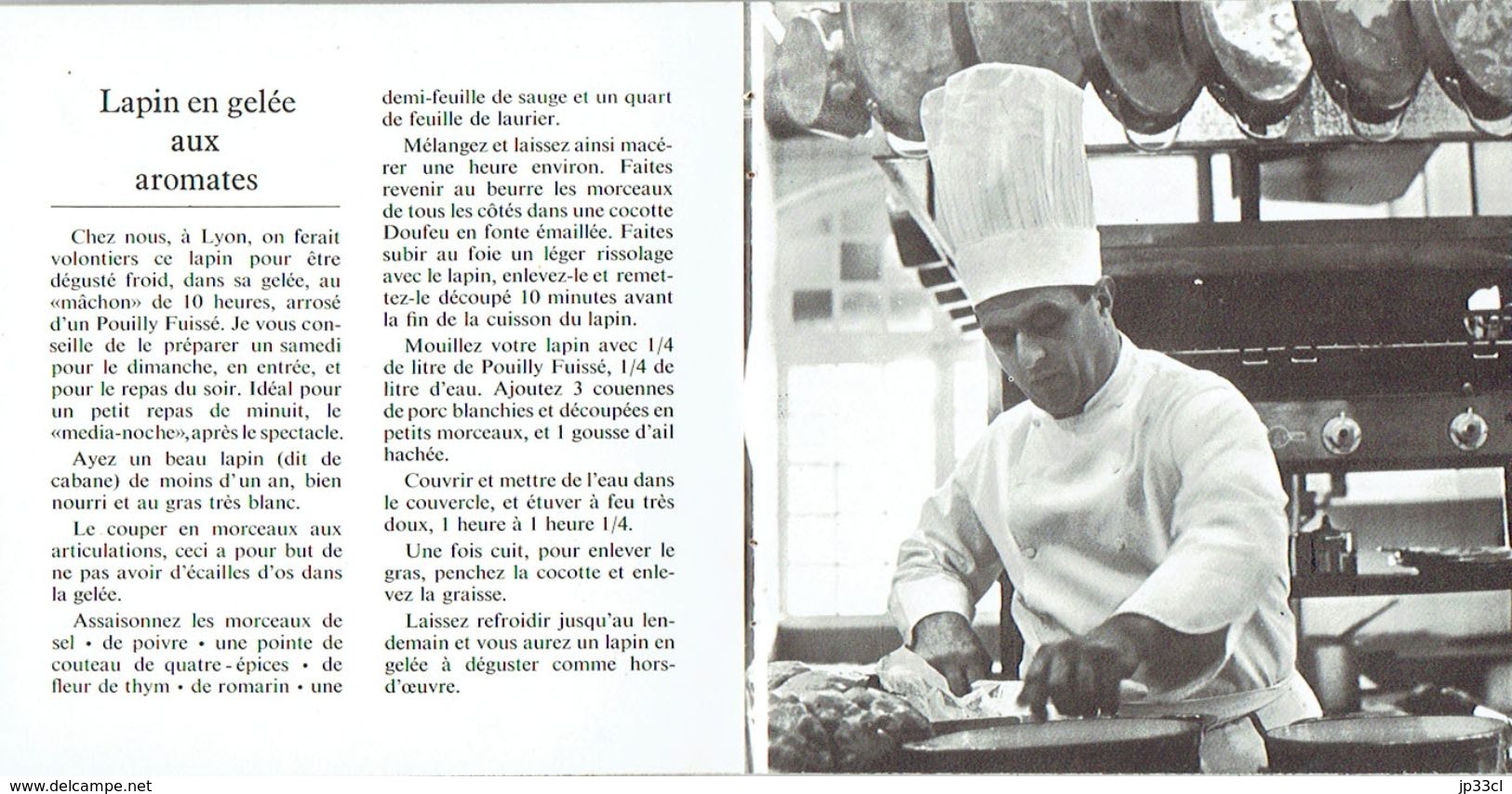 Ancien Recueil De Recettes "Ce Que Bocuse Cuisine Dans Ses Cocottes Doufeu" (Ed. Fonderies De Cousances) 32 P. - Gastronomie