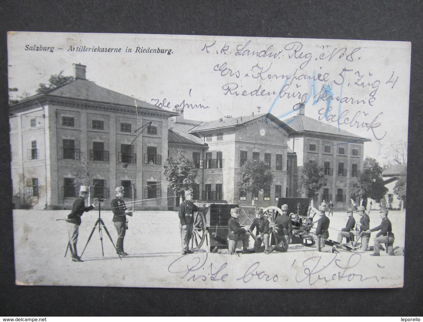 AK SALZBURG RIEDENBURG Kaserne 1915//  D*30021 - Salzburg Stadt