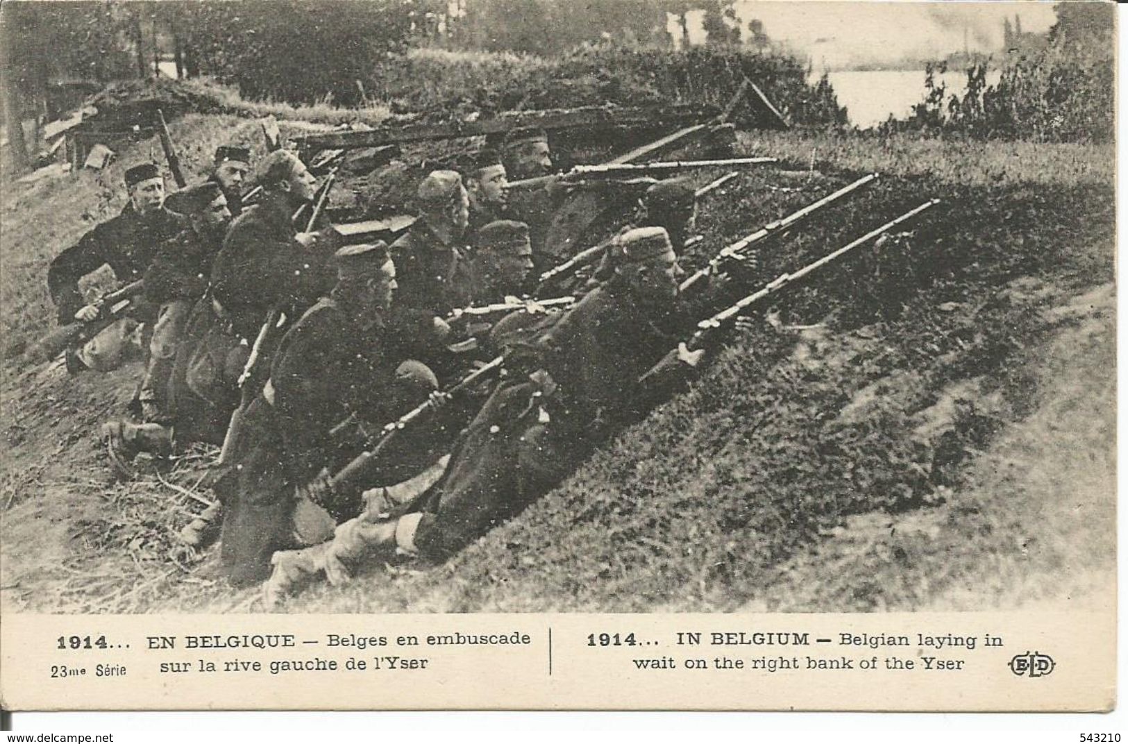 ARMEE BELGE 1914-1918 BELGISCHE SOLDATEN 3 KAARTEN - War 1914-18