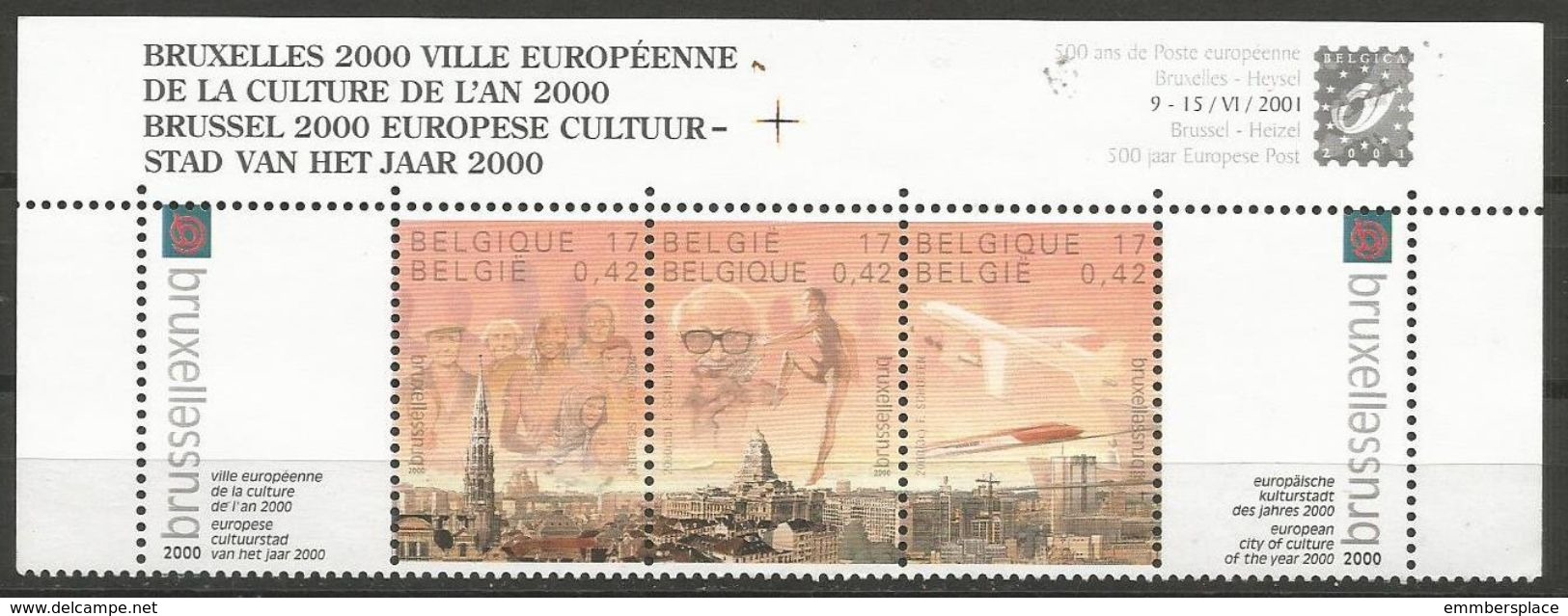 Belgium - 2000 European Culture Strip MNH **    Sc 1784 - Neufs