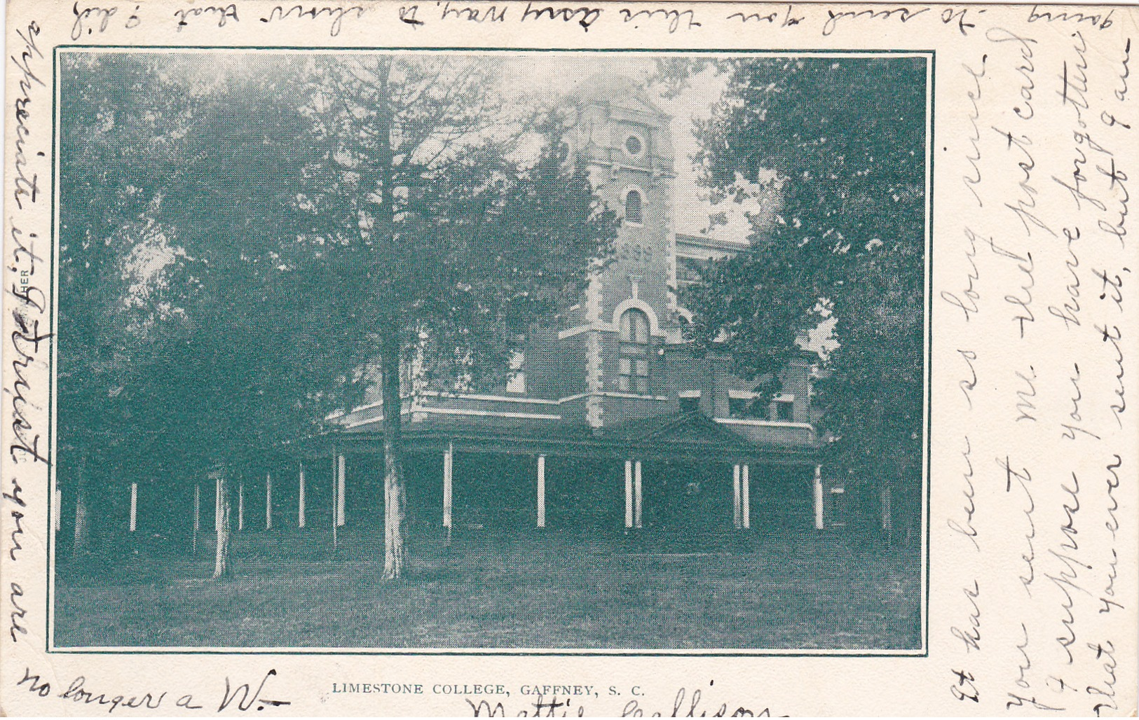 GAFFNEY, South Carolina, PU-1906; Limestone College - Sonstige & Ohne Zuordnung