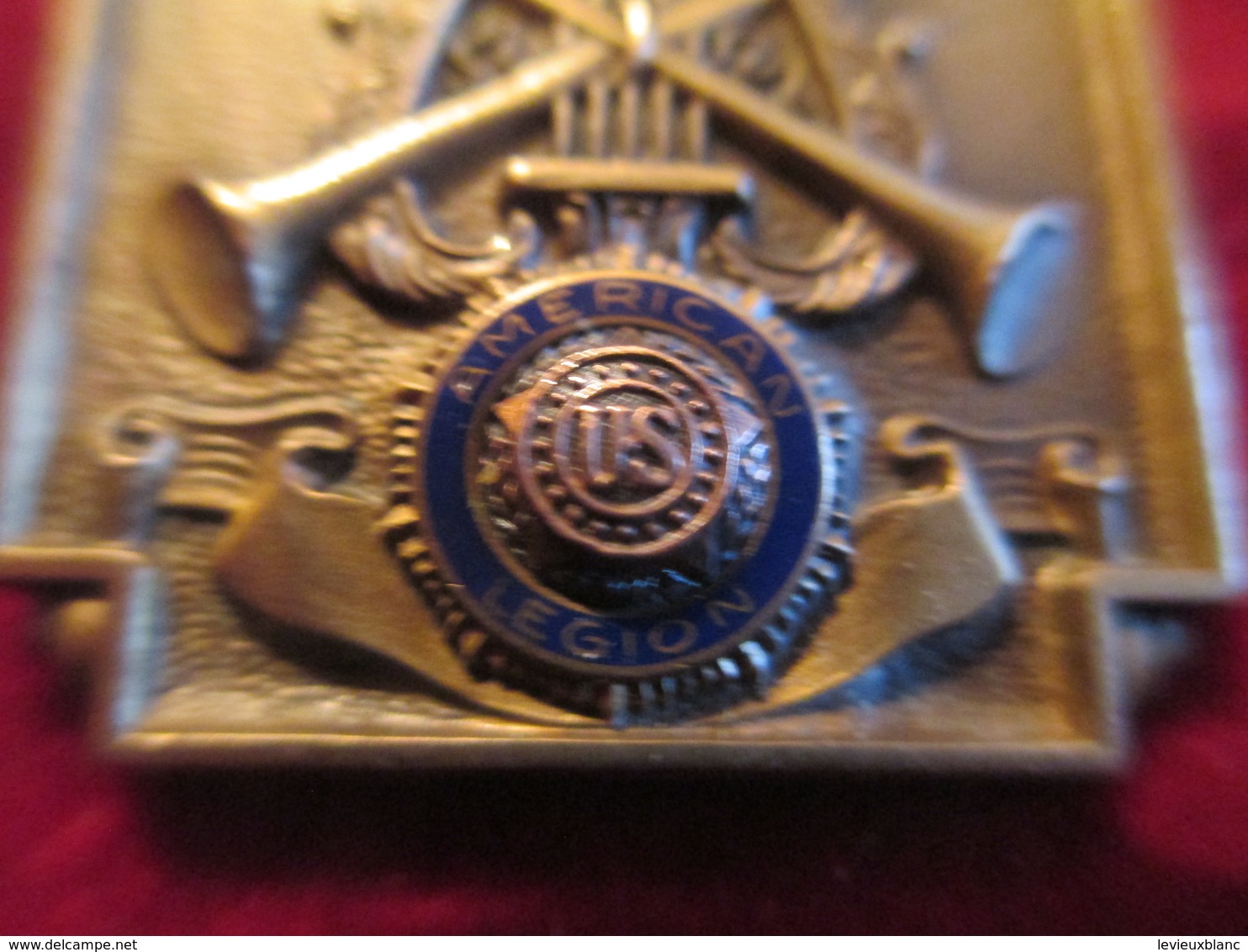 Musique/ Médaille Pendante/American Legion/ Instruments De Musique/USA/Vers 1940-1950    PART268 - Altri Oggetti