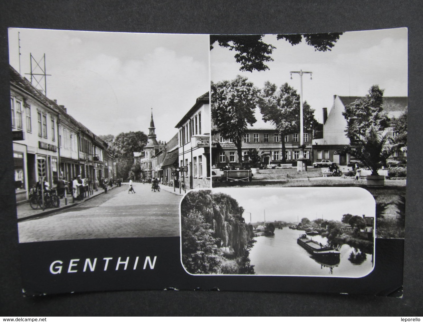 AK GENTHIN Thälmann Strasse 1966 //  D*30072 - Genthin