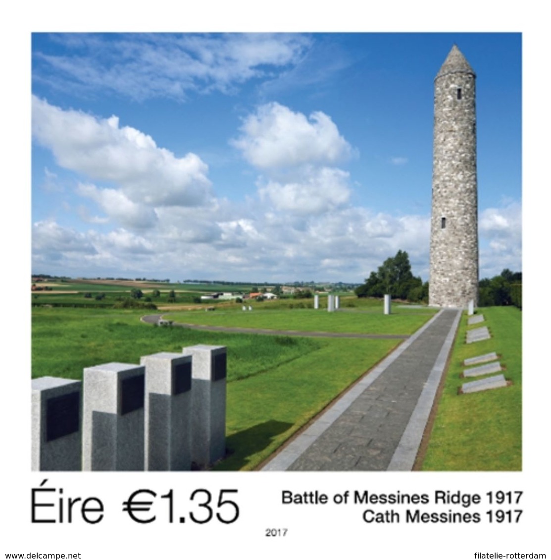 Ierland / Ireland - Postfris / MNH - Battle Of Messines Ridge 2017 - Ungebraucht