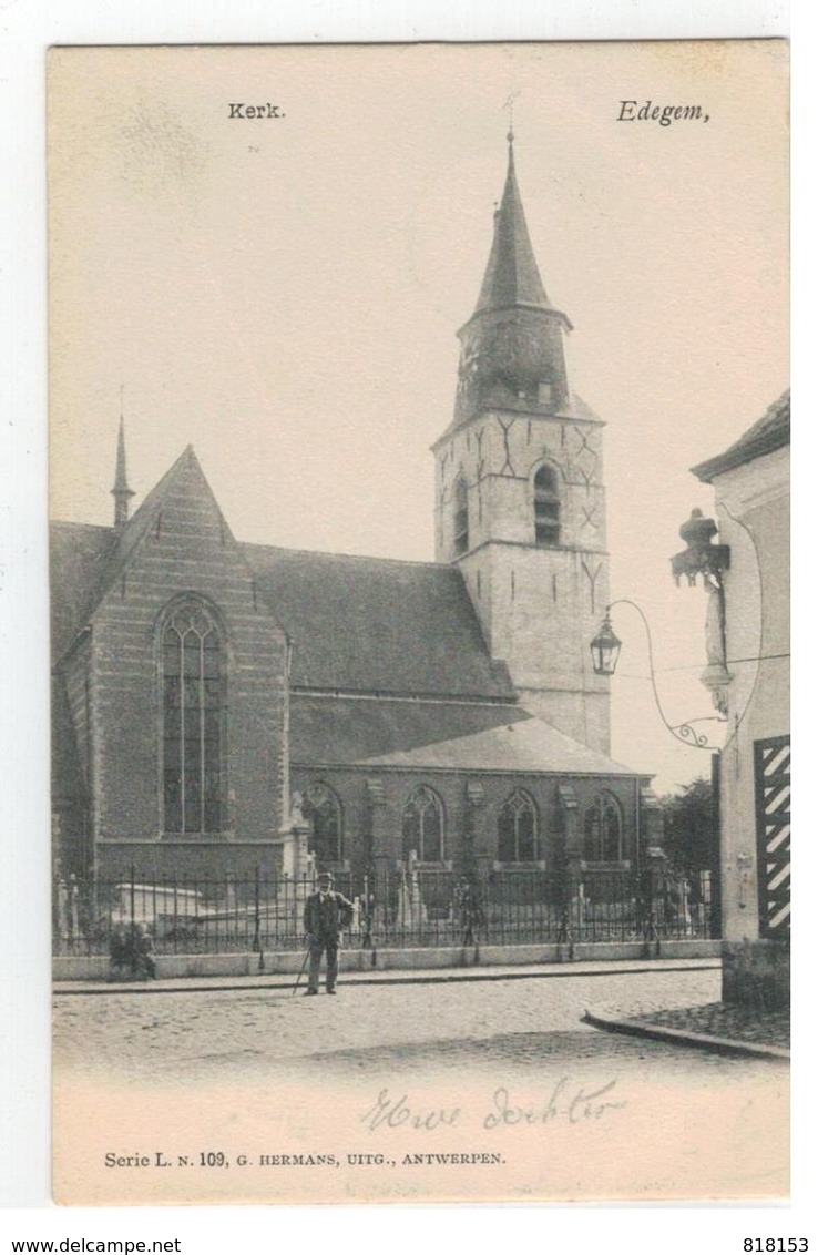 Edegem , Kerk 1904 - Edegem