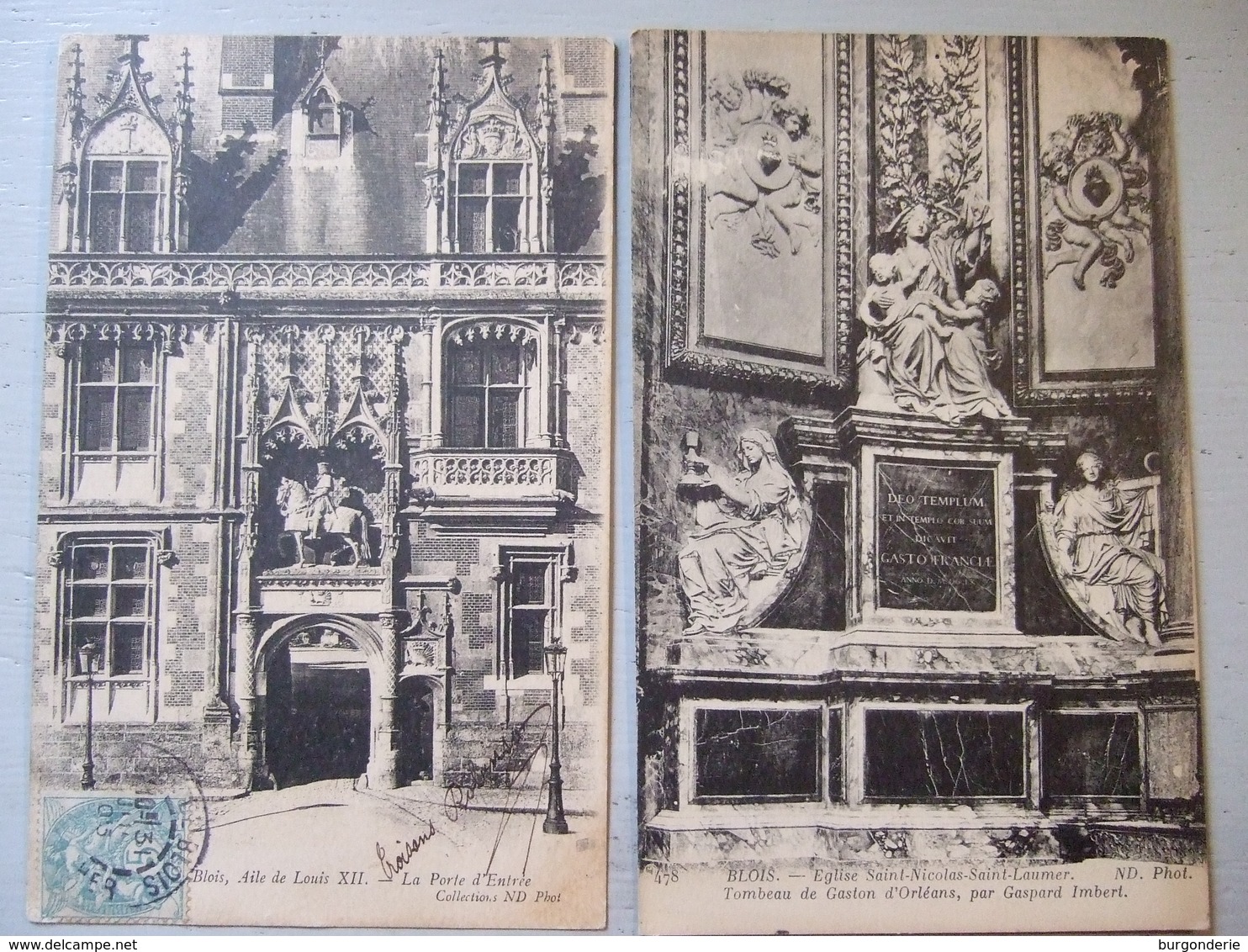 BLOIS / JOLI LOT DE 27 CARTES (dont illustrateur VIVIER) / TOUTES LES PHOTOS