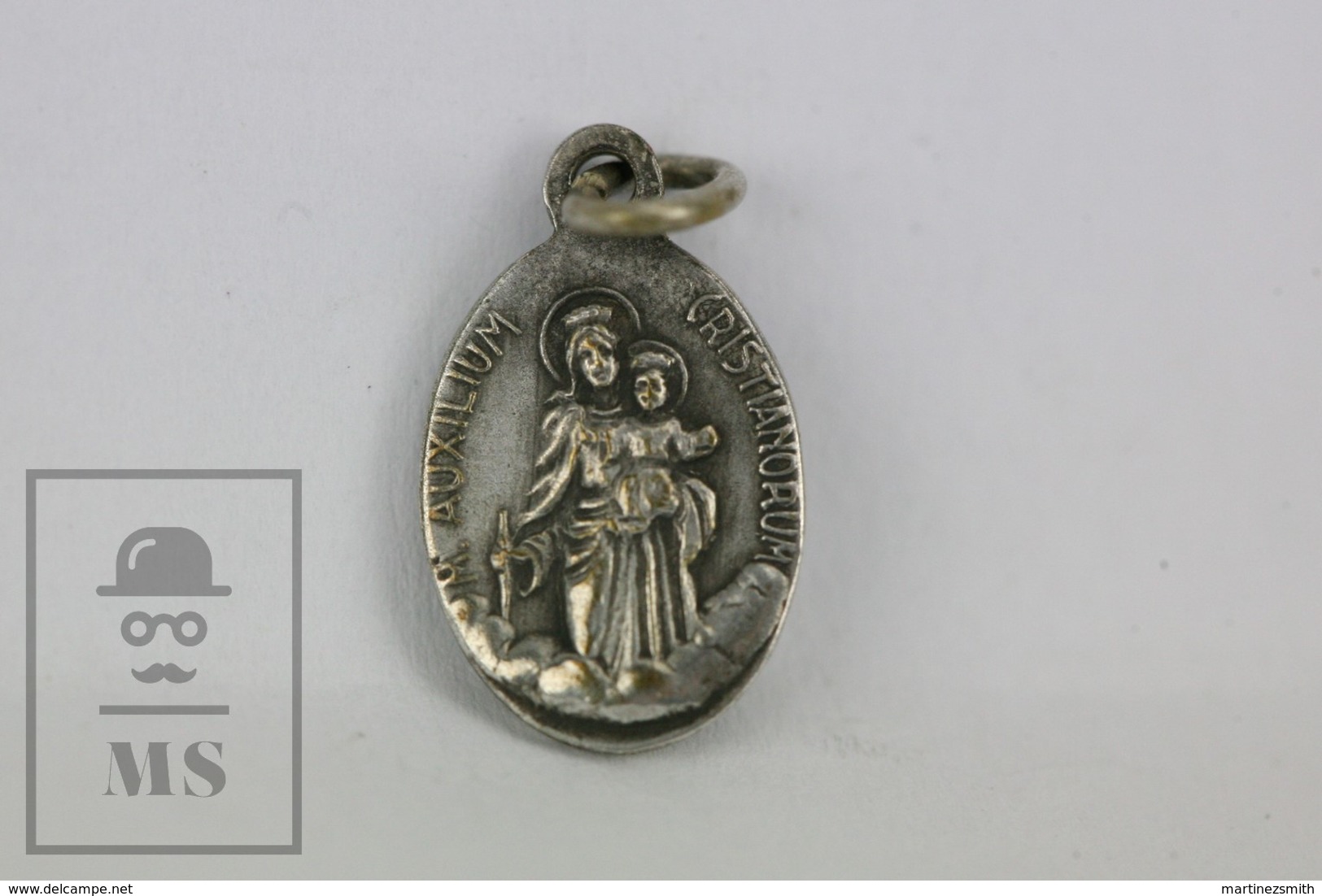 Old Religious Medal - Johannes Bosco - M. Auxilium Christianorum - Religión & Esoterismo