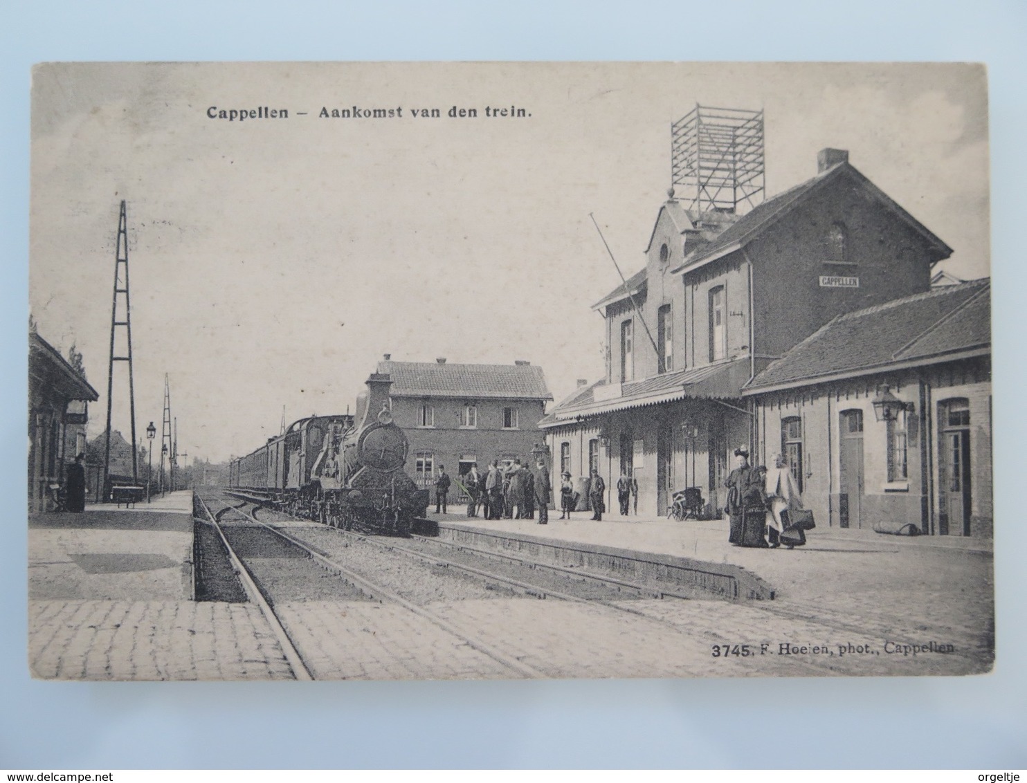 Cappellen Kapellen Aankomst Van Den Trein (Station) - Kapellen