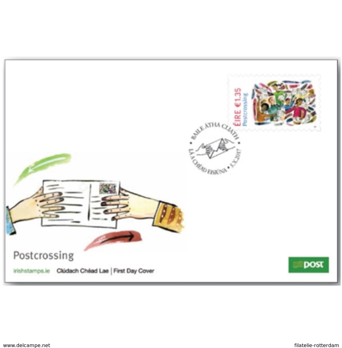 Ierland / Ireland - Postfris / MNH - FDC Postcrossing 2017 - Neufs