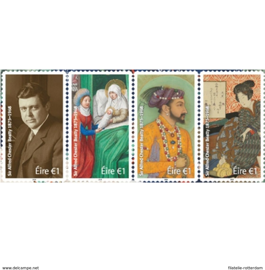 Ierland / Ireland - Postfris / MNH - Complete Set Sir Alfred Chester Beatty 2018 - Neufs