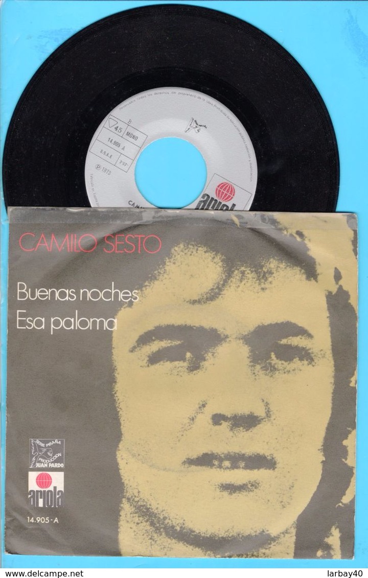 Disque 45 Tours - Camilo Sesto Buenas Noches - Other - Spanish Music