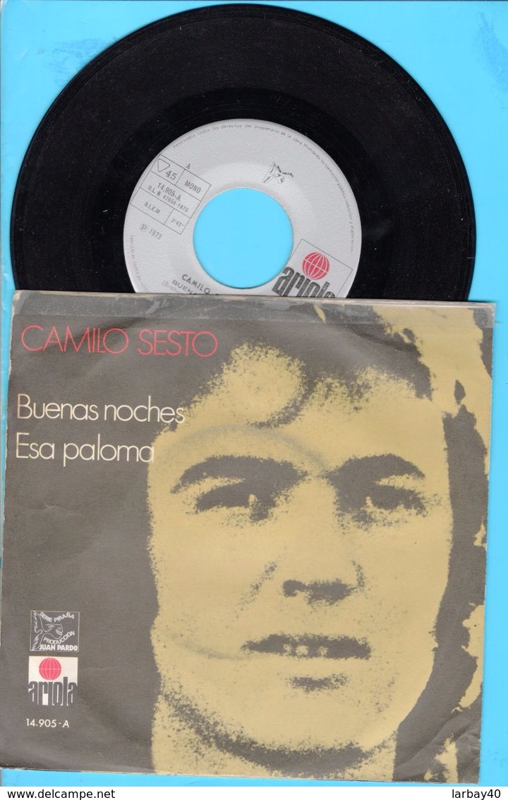 Disque 45 Tours - Camilo Sesto Buenas Noches - Autres - Musique Espagnole