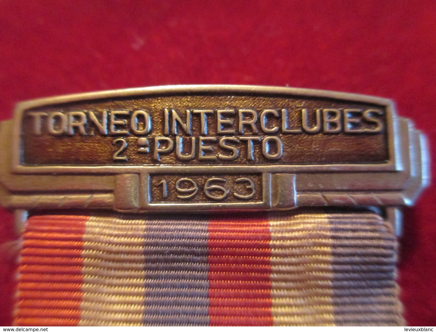 Médaille Pendante/Natation/Torneo Interclubes/2e Puesto/Country Club Bogota/COLOMBIE/1963                      SPO253 - Swimming