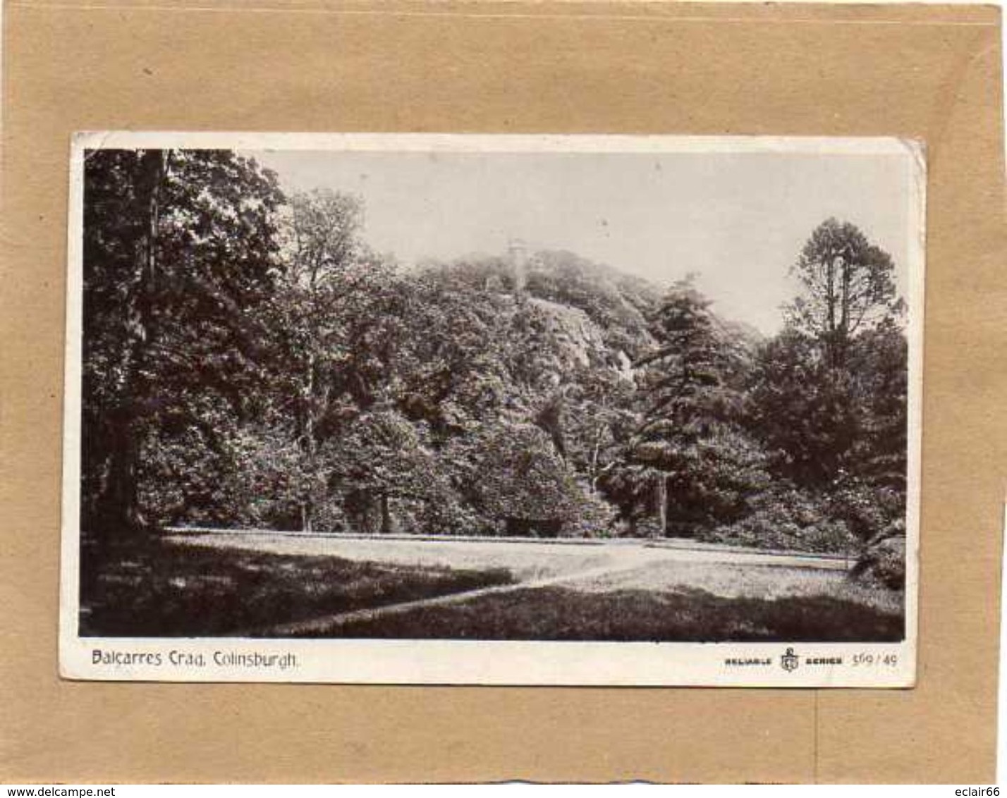 Balcarres CRAG   Colinsburgh -   CPA Année 1909 - Fife