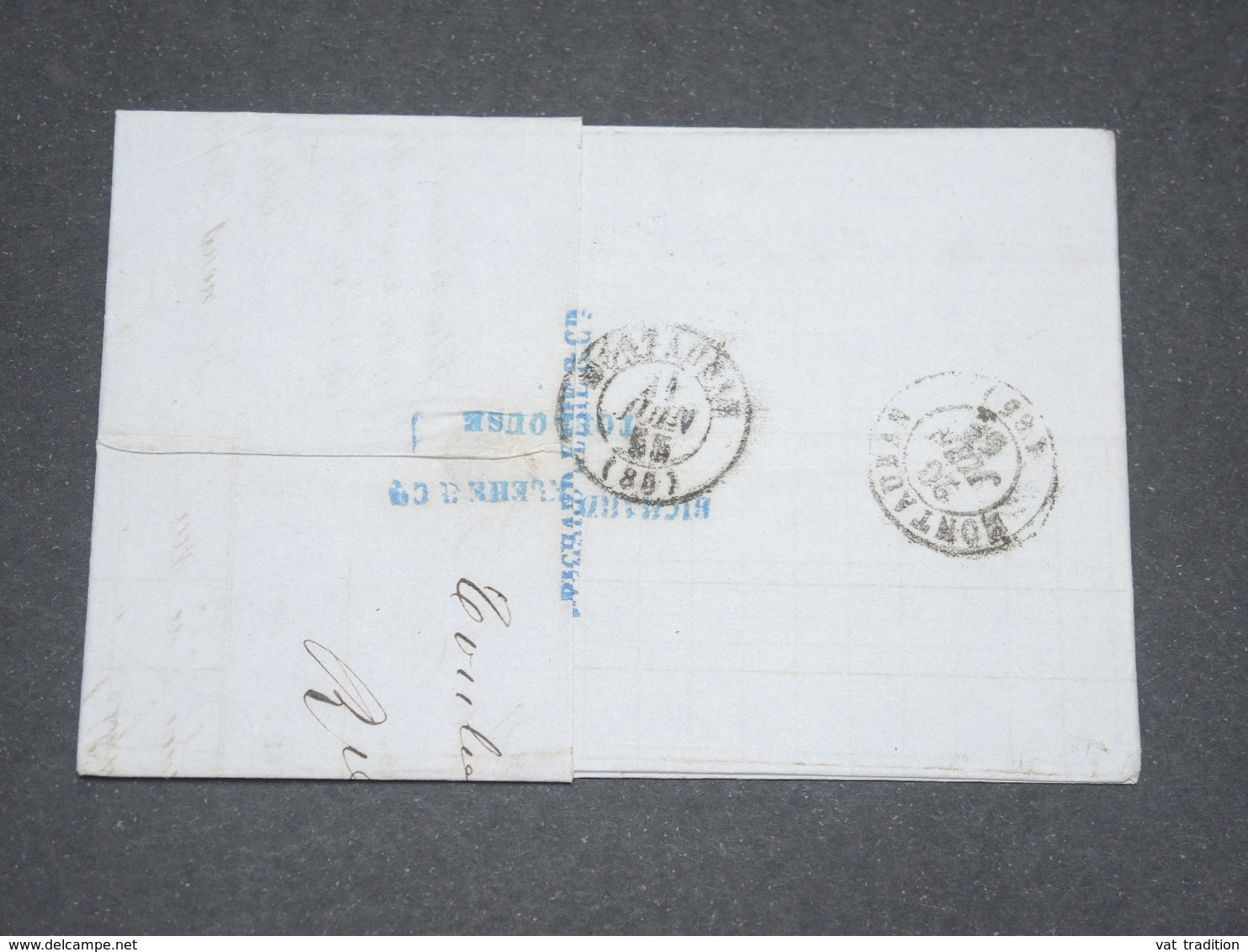 FRANCE - Lettre De Toulouse Pour Montauban En 1855 , Affranchissement Napoléon 80c - L 13253 - 1849-1876: Classic Period